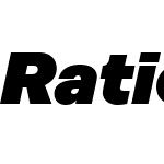 RationalW00-BlackItalic