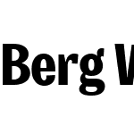 BergW00-ExtraBold
