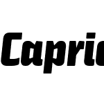 CapricornW00-BlackItalic