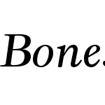 BonesanaPROExpertW00-Italic