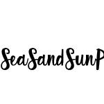 Sea Sand Sun - Personal Use