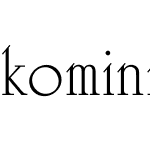 kominnaing font