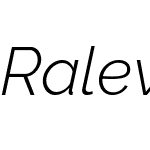 Raleway Thin