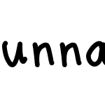 unnamedfont