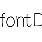 fontDM002