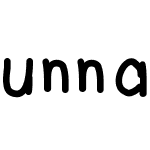 unnamedfont