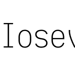 Iosevka Nerd Font