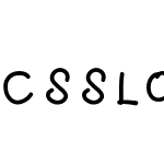 CSSloppySansChubby