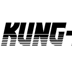 Kung-Fu Master Twotone Italic