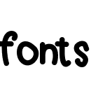 fonts