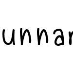 unnamedfont