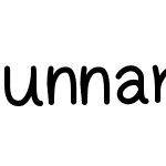 unnamedfont