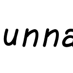 unnamedfont