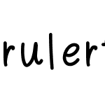 rulerfontThai