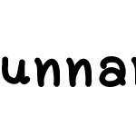 unnamedfont