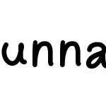 unnamedfont