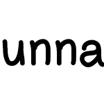 unnamedfont