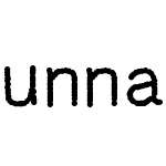 unnamedfont