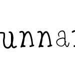 unnamedfont