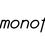 MonofuritalicForPowerline Nerd Font