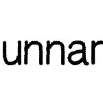 unnamedfont