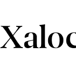XalocDisplayW00-Bold