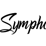 Symphony Calligraphy