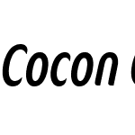 CoconOffcW02-XcondItalic