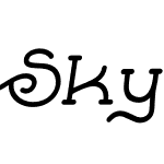 Skybird Bold Italic