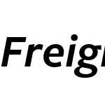 Freight Sans Pro