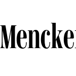 Mencken Std Head