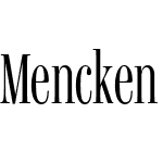 Mencken Std Head