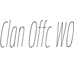 ClanOffcW01-CompThinItalic