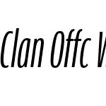 ClanOffcW01-CompNewsItalic