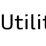 UtilityWebW01-Regular