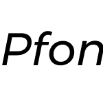 Pfont