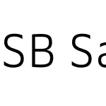 SB Sans Interface