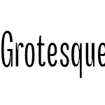 Grotesque B Narrow