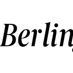 BerlingskeSerifCn-MdItalic