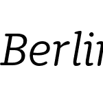 BerlingskeTypewriter-Italic