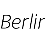 BerlingskeSansRound-LtItalic