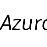 AzuroTFW07-Italic