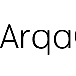 Arqa Grotesque