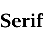 Serif UI Display