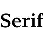 Serif UI Text