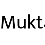 Mukta Regular