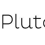 Pluto ExtraLight
