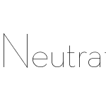 Neutraface 2 Display Thin