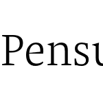 Pensum Pro Light