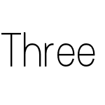 Three